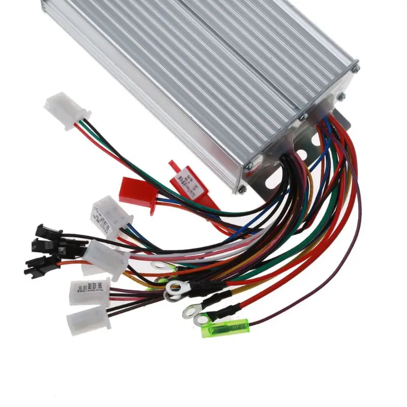 2024 New 36V-48V 500W 12Pipe Wire Brushless Motor Controller for Electric Bike Tricycle E-bike Scooter Dual