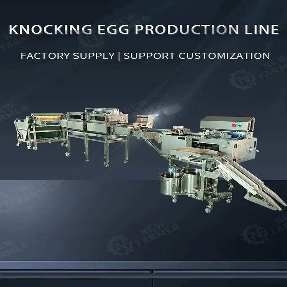 Automatic Egg Shelling Machine Bakery Factory Liquid Egg Processing Line Pasteurized Egg Whites Efficient Commercial
