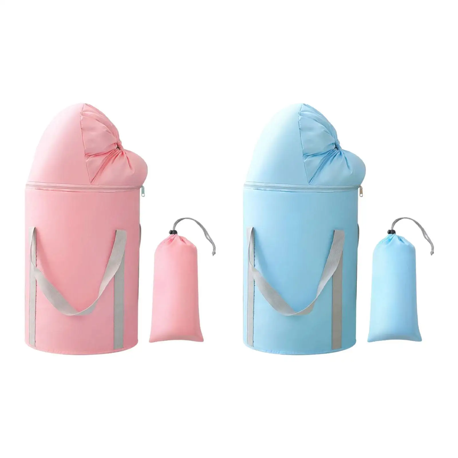 Household Foot Bath Bag Lightweight with Handles Folding Practical Foot Soaking Bucket for Hotel Apartment Outdoor Camping Home