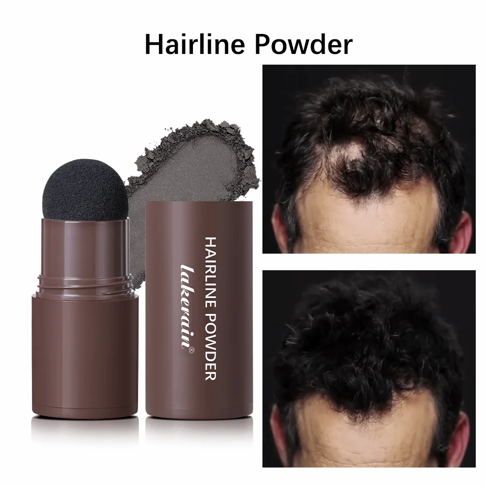 New Waterproof Hairline Powder Long Lasting Volumizing Hairline Concealer Buildable Anti-Sweat Hair Filler Powder Makeup Tool
