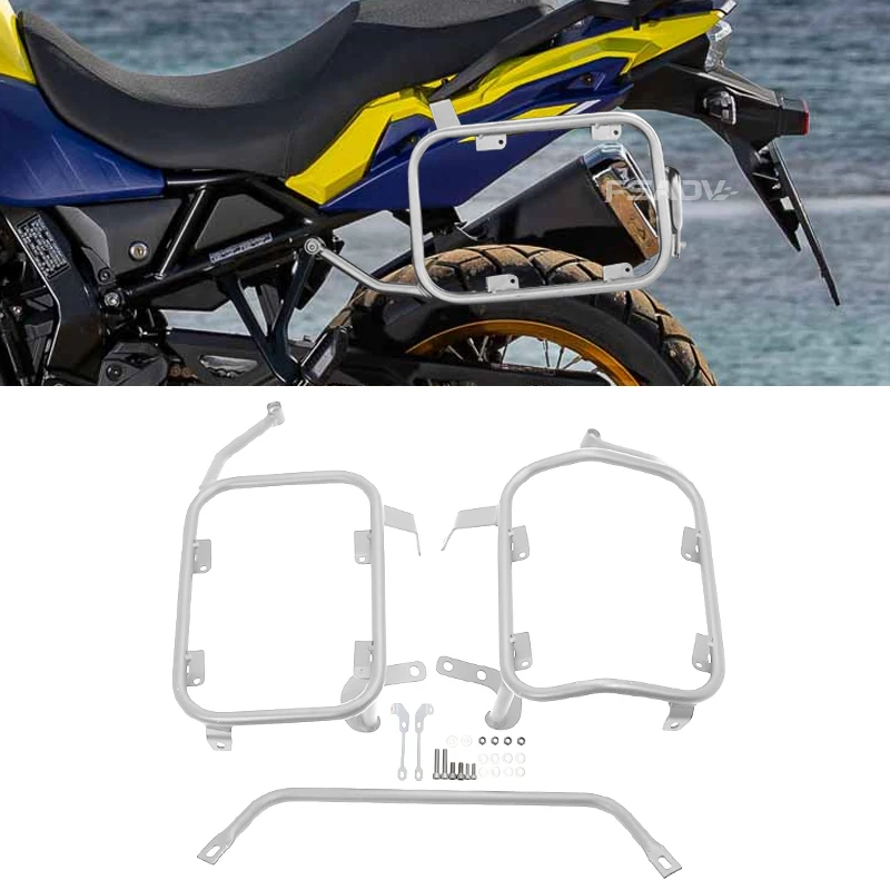 

2025 Luggage Rack Pannier Top Case Bracket Toolbox Support Saddlebag Holder For Suzuki V-Strom 800SE 800DE VStrom 800 2022-2024