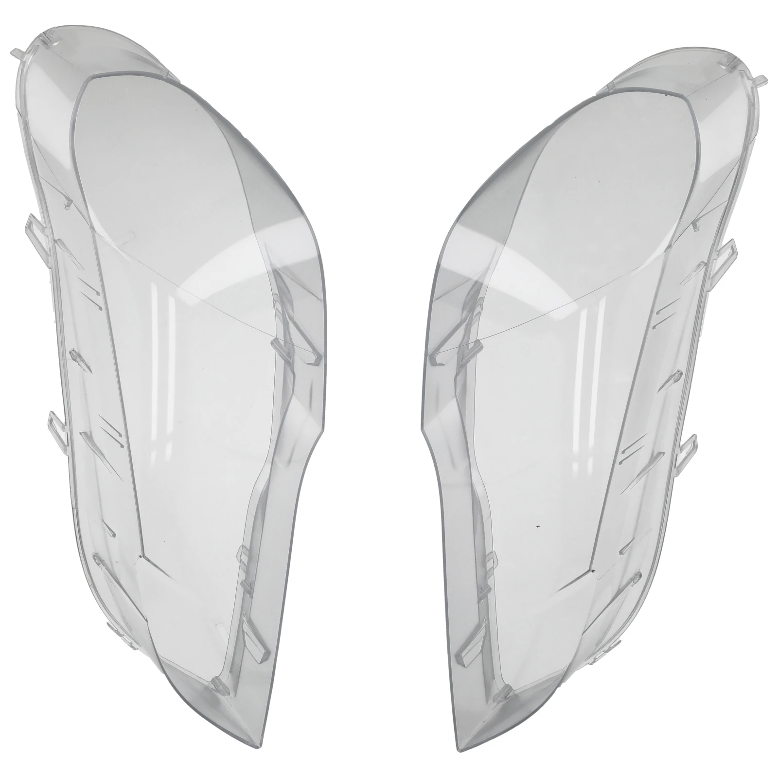

Pair Headlight Lens Cover for BMW X5 E70 2007 2008 2009 2010 2011 2012 2013