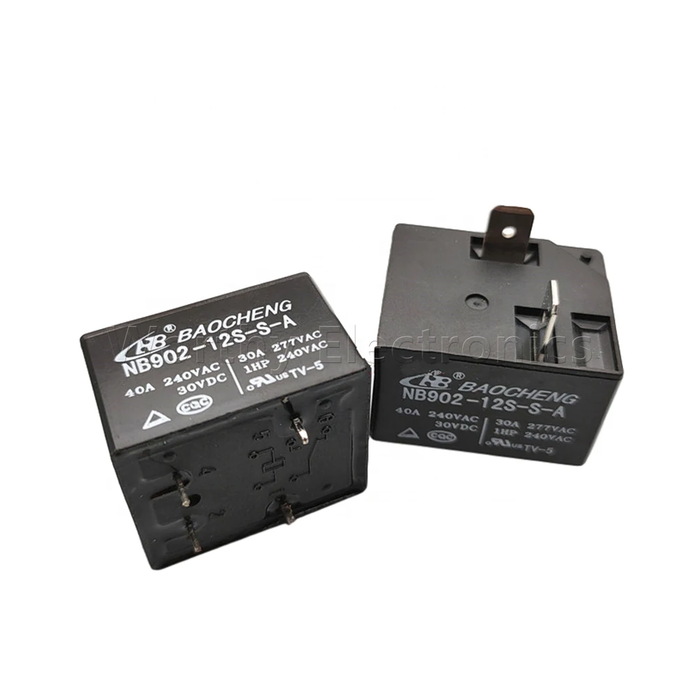 Componentes Eletrônicos Power Through-hole 12v 40a 4pin Nb9025 12s-s-a Novo e Original 10 Peças Lote