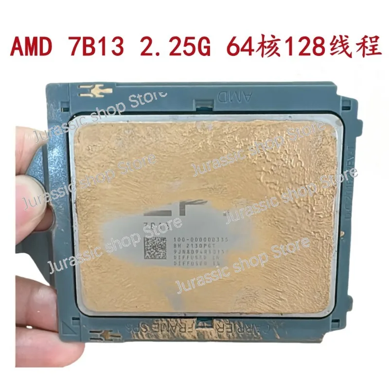 

AMD Xiaolong EPYC Third Generation 7B13 2.25G 64 Core 128 Thread Official Version Lock-free CPU Processor