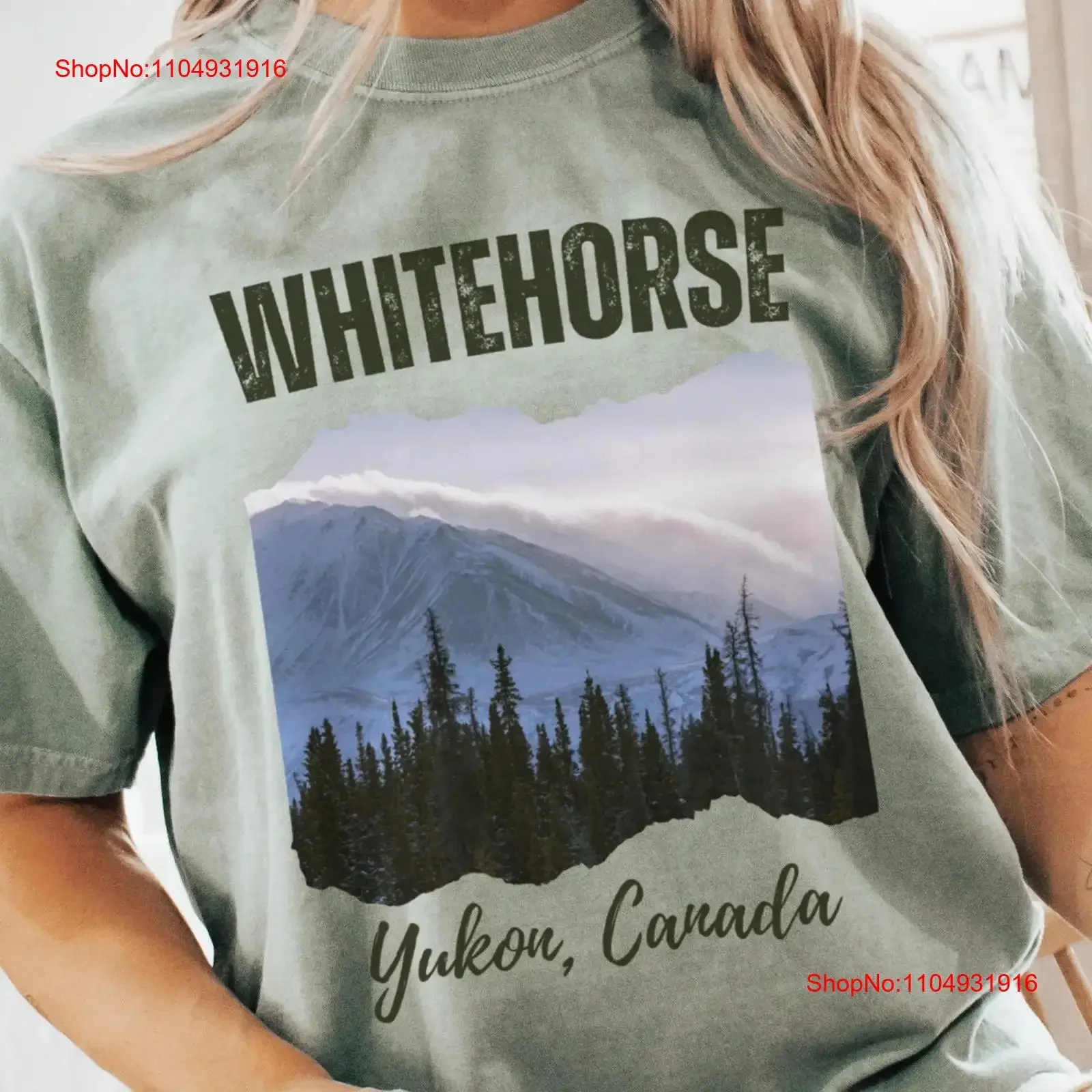 

Футболка Whitehorse Yukon, сувенир для канадской поездки, отдых, большие размеры, винтажная, для путешествий, винтажная, растянутая, модная, с графикой, повседневная