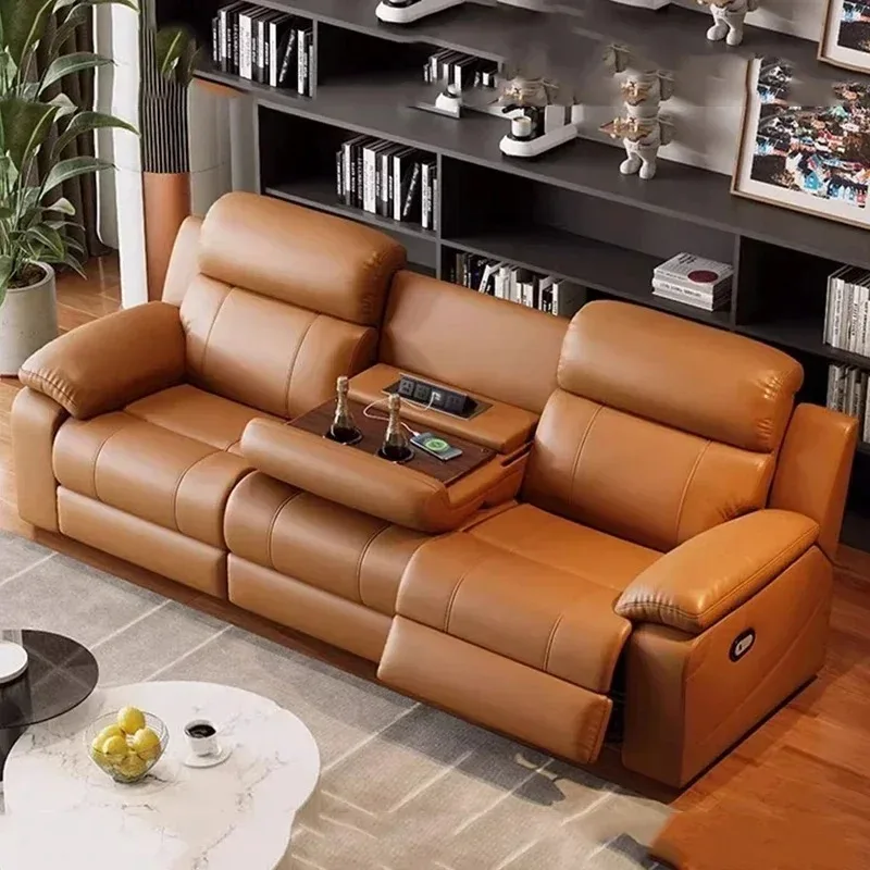 

Modern Seater Living Room Sofas European Show Filler Lazy Lounges Electric Sofa Luxury Designer Lounge Divano Trendy Furniture
