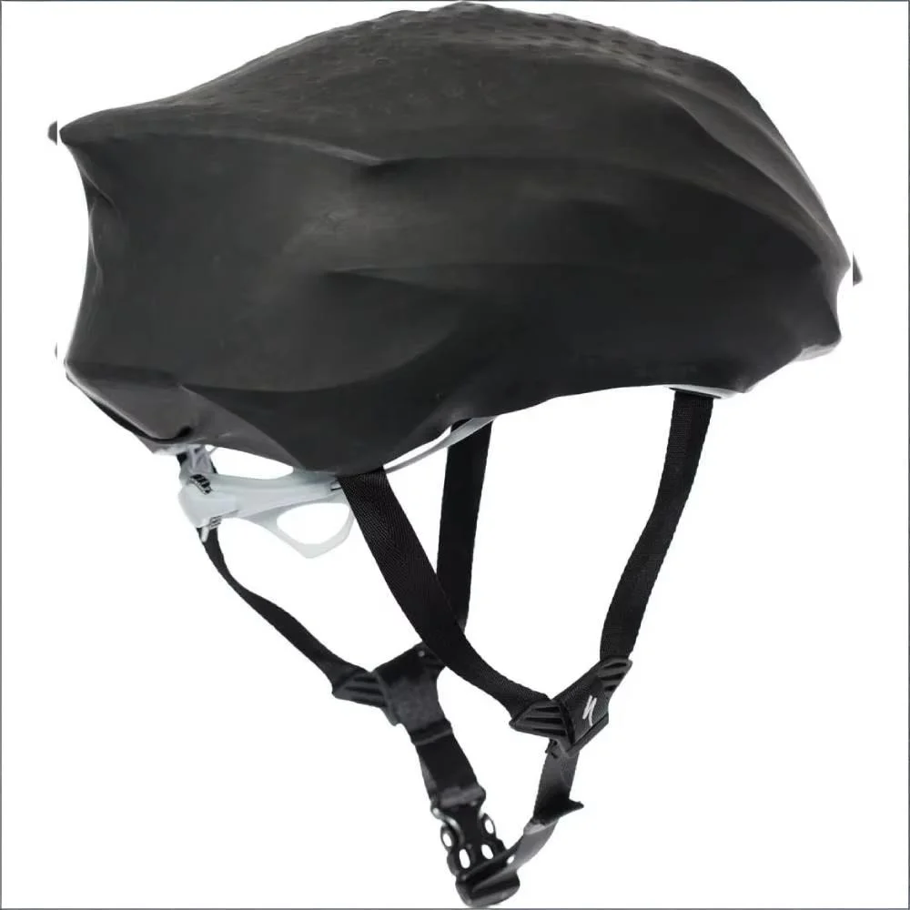Fahrradhelmüberzug, passend für die meisten Fahrradhelme – schützt den Kopf vor Wind, Regen und Sonne. – Detail 3