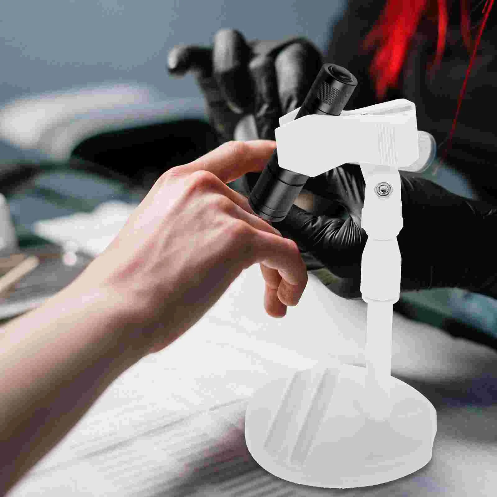 Nail Lamp Holder Polish Dry Rack Desktop Stand Plastic Dryer Light Hand-held Bracket for Nails Supplies