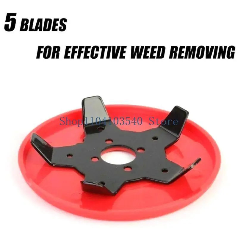 

02DC Dual-use Weeder Plate Lawn Mower Trimmer for Head Brushcutter Grass Cutting Machine Tool