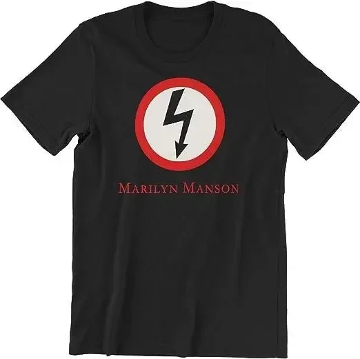 

Marilyn Manson: Bolt Black T-shirt officially Licensed