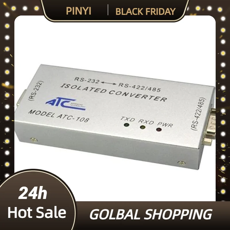 Genuine 232 to 485 signal converter RS232 to RS485 adapter 485 communication monitor access control ATC-108