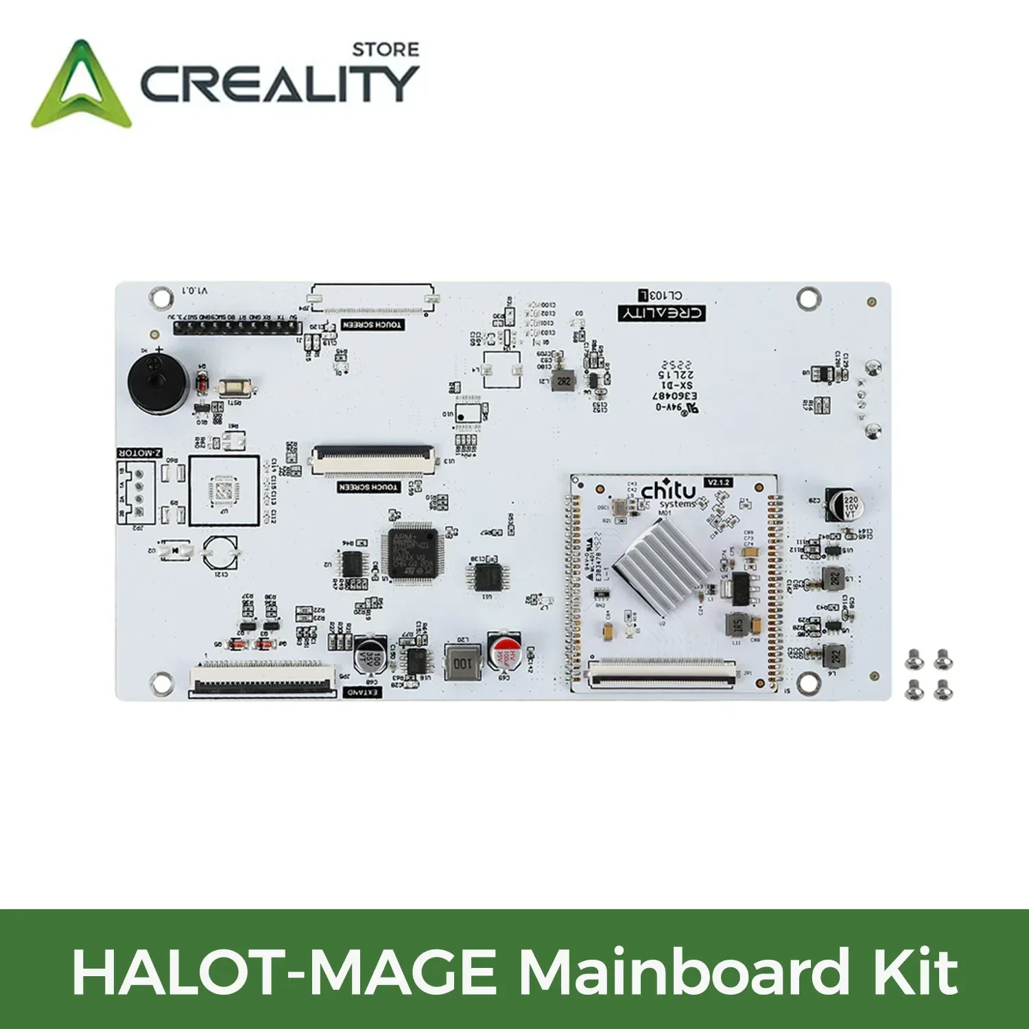 

Оригинальный комплект материнской платы Creality HALOT-MAGE для комплекта материнской платы HALOT-MAGE_V2.1.2_STM32F401RCT6, детали 3D-принтера