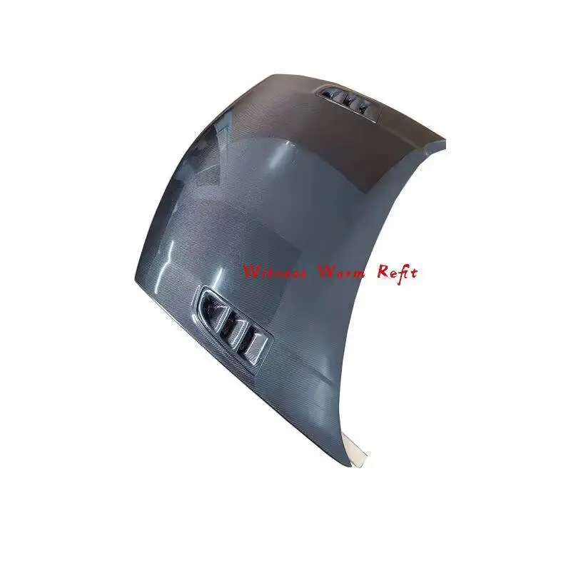 غطاء محرك السيارة الأمامي غطاء محرك السيارة طقم هيكل السيارة عالي الجودة من ألياف الكربون Frp مناسب لتصفيف السيارة Honda Civic Topmix