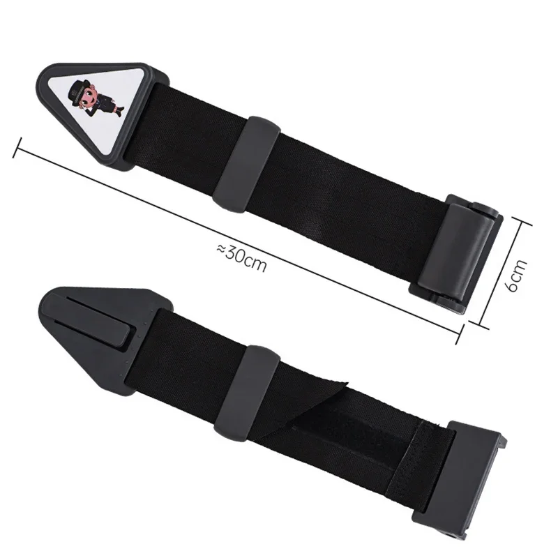 vvocci Guard Car Child Seat Belt Retainer Adjustment and Fixation Anti-stroke Belt Shoulder Buckle Seatbelt Adjuster for Kids - view 4