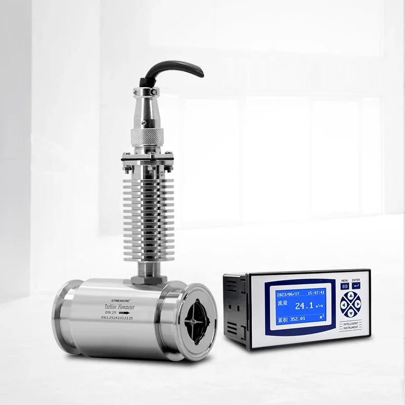 

2026 High Accuracy Turbine Flow Meter for Hot Liquids Oil Fuel Water Chemical Applications