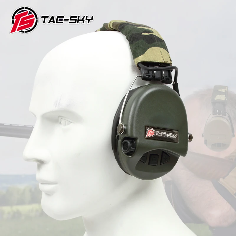 TAC-SKY SORDIN IPSC Tactical Electronic Shooting Headset Protective Earmuffs Outdoor Noise Reduction Hearing Protection Headset