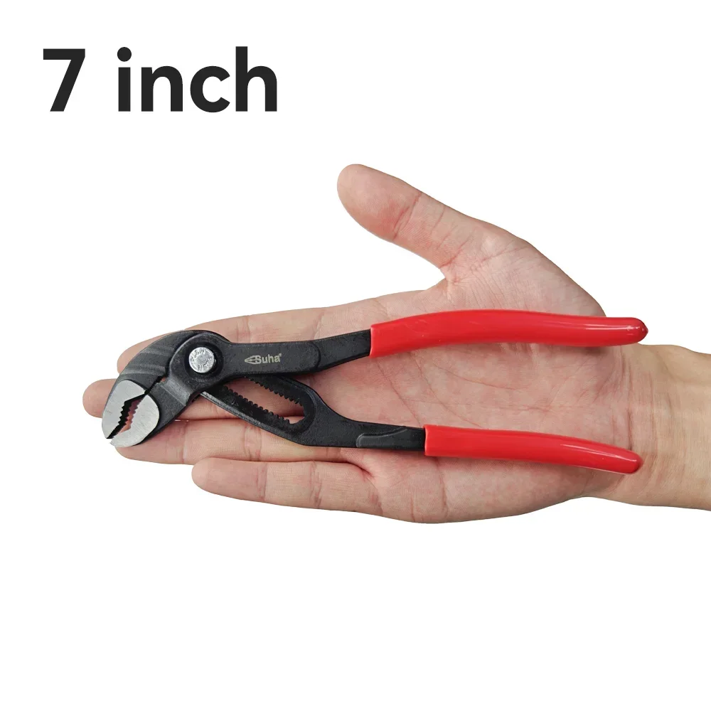 7inch Portable Multi Functional Water Pump Pliers Adjustable Crescent Wrench Home DIY Shifting Spanner EDC Pipe Repair Tools