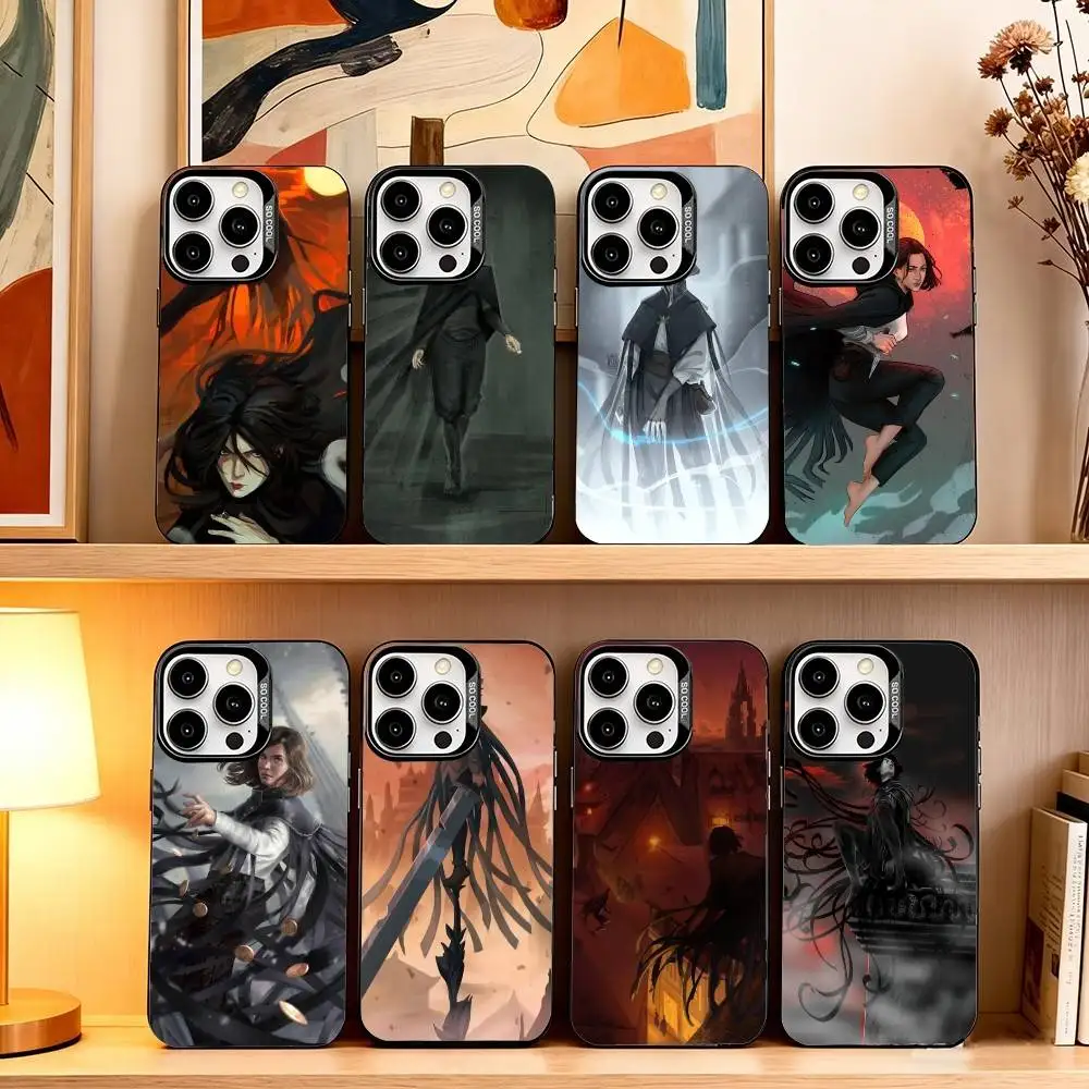 

M-Mistborn T-Trilogy V-Vin Phone Case For iPhone 17,16,15,14,13,12,11 Plus,Pro Max,XS,Colorful Silver Black Cover