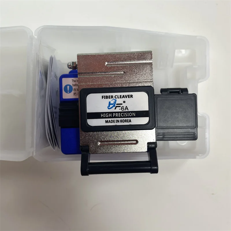 Optical Fiber Cleaver DF-6A High Precision Aluminum Fiber Cleaver Optic Connector Hand Returner