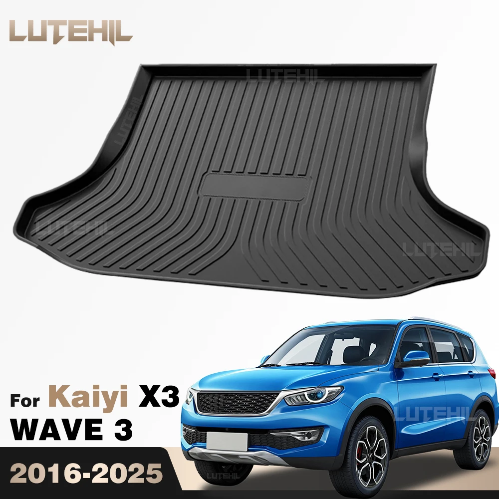 

For Kaiyi X3 Cowin X3 WAVE 3 2016-2025 2017 2018 2019 2020 TPE Trunk Mat Mat Cargo Liner Protective Cover Waterproof Accessories