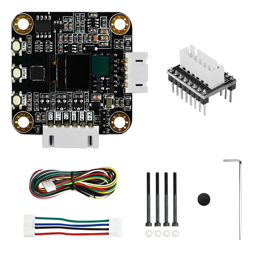 

1 Set For MKS SERVO42C PCBA Motor Driver Kit 7V-28V Closed-loop Motor Ultra-Quiet Replacement For TMC2209 Motors Accessories