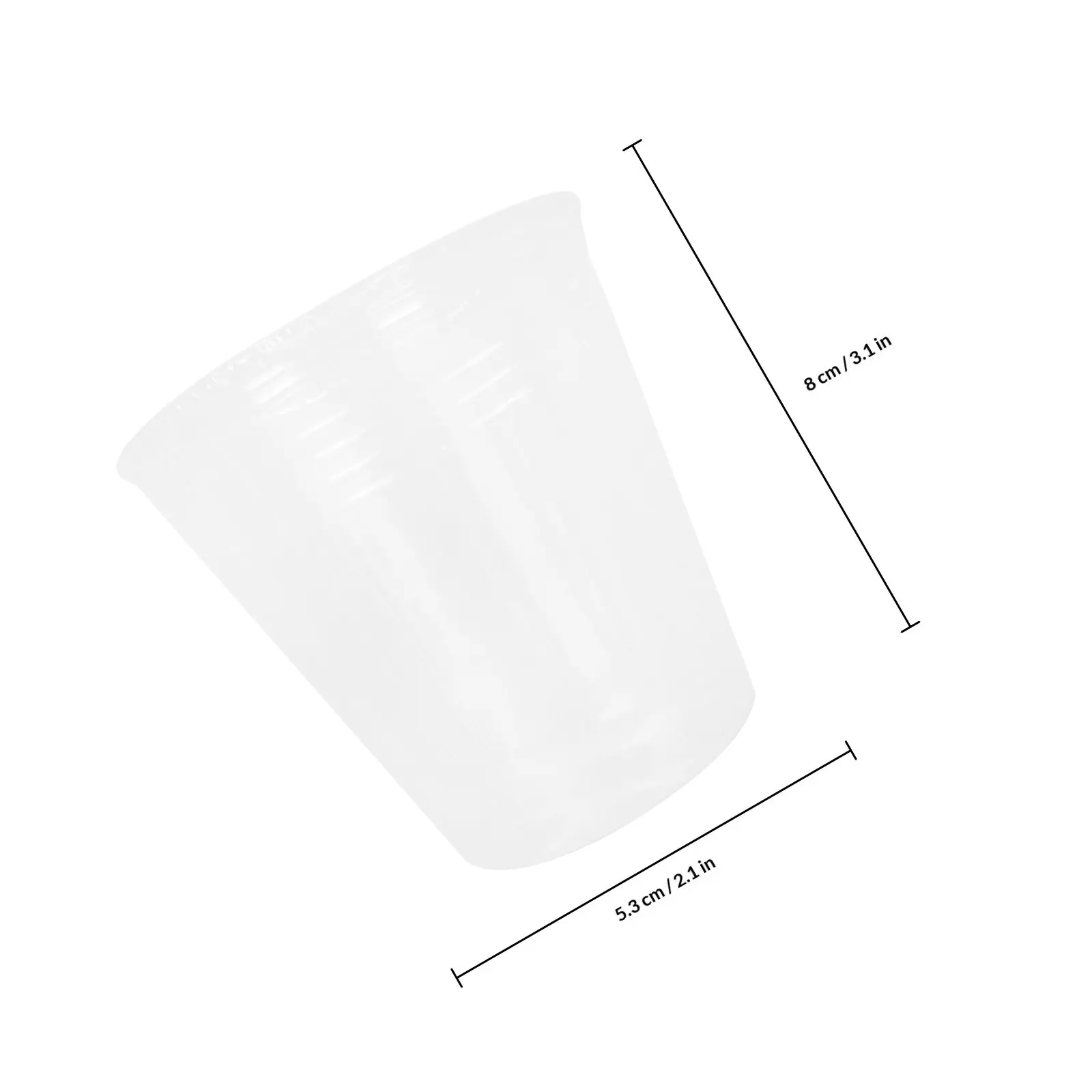 50Pcs Plant Nursery Cups Transparent Plastic Seedling Pots Keep Warm Moisture Proof Germination Cups for Flowers Vegetables