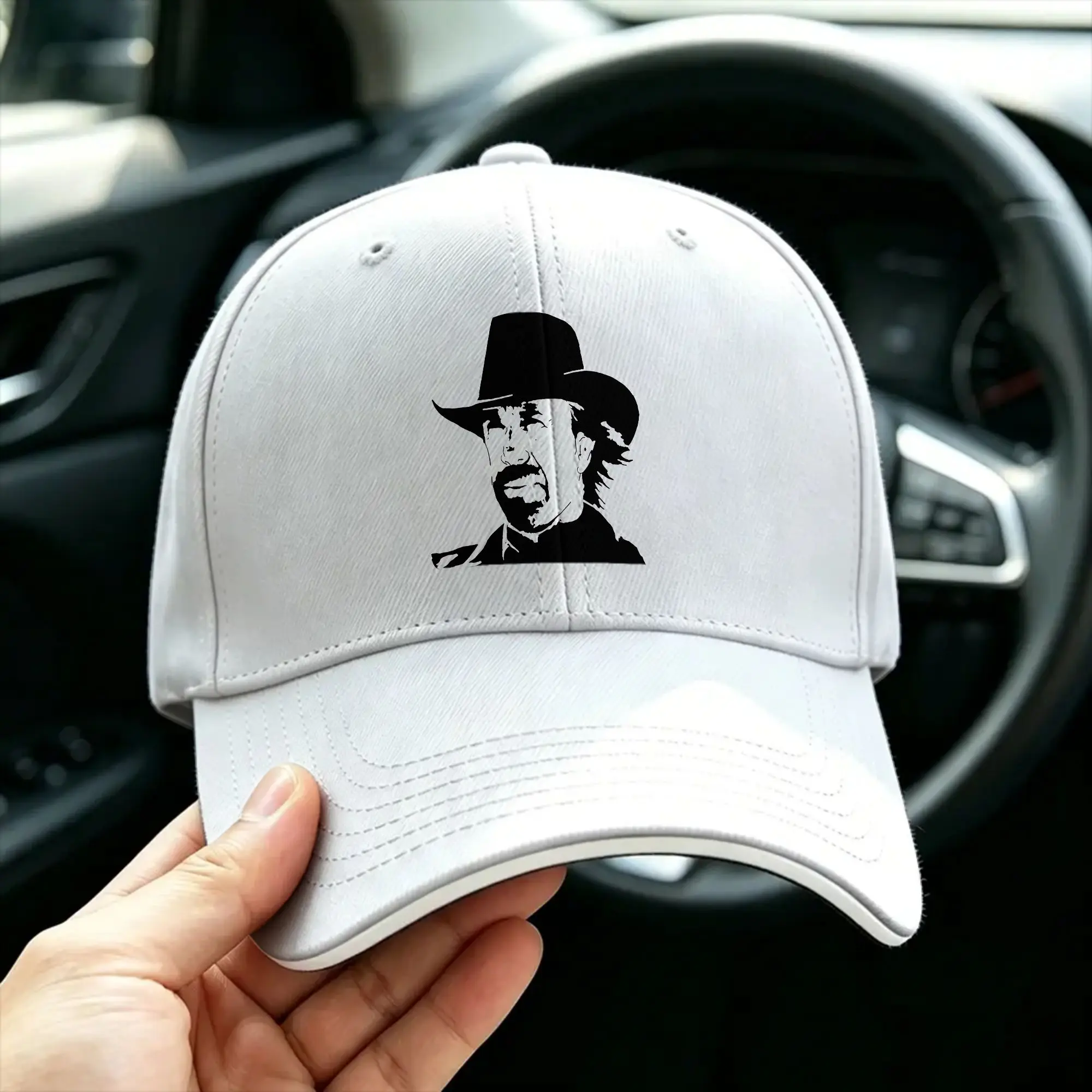 C-Chuck N-Norris Action Hero Baseball Cap  Hiking Fishing Sunscreen Hip Hop Hats Unisex-Teens Casual Custom Logo Baseball Caps