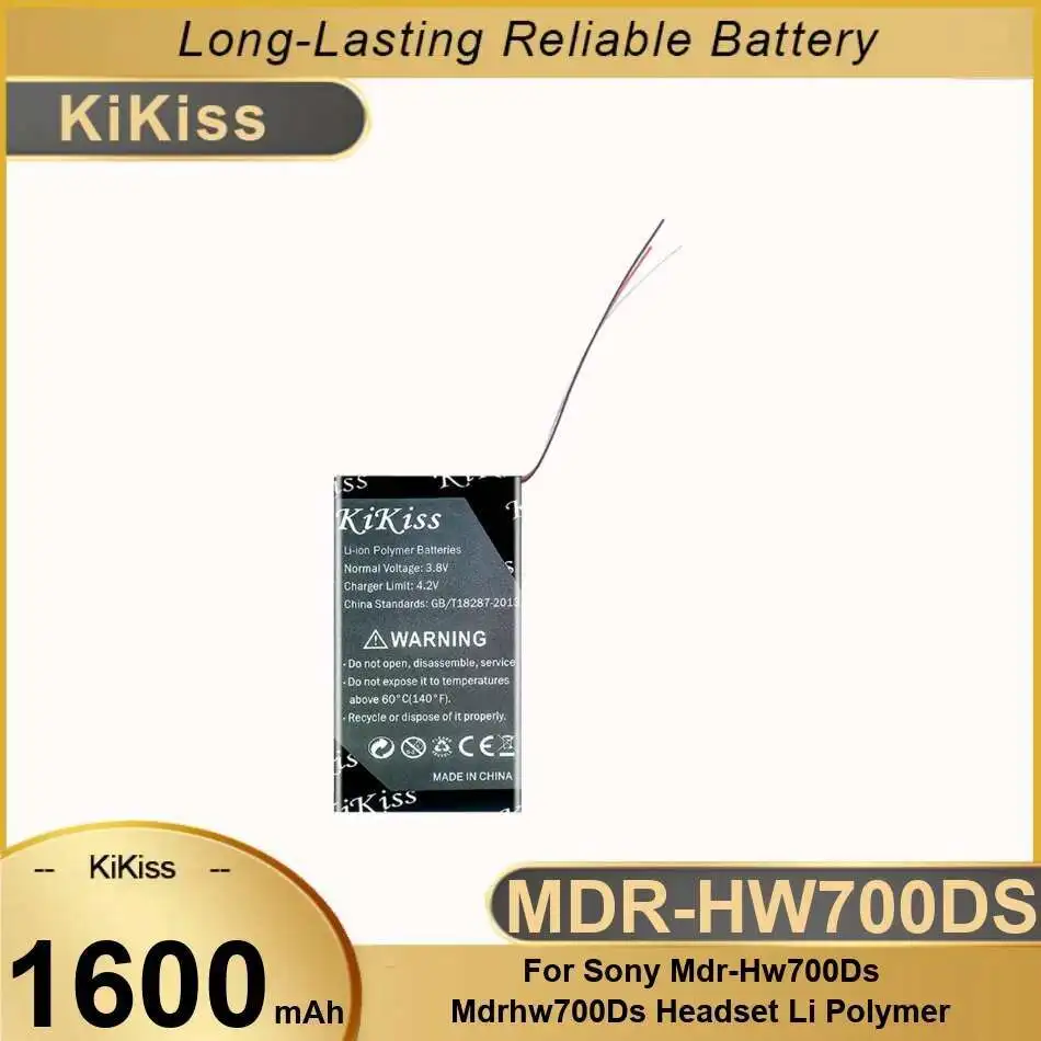 

1600Mah Headset Battery High-Capacity For Sony Mdr-HW700DS MDRHW700DS LI Polymer