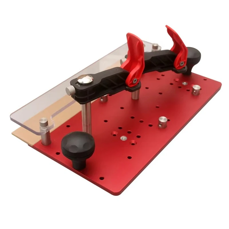 45 and 90 Degree Cutting Woodworking Pushblock Precision Miter Gauge for Router Table Jointer and Band Saws