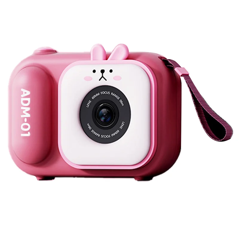 

2MP 1080P Cartoon Cute Kids Camera Interest Development Video Camera for Children Birthday Gift Digital Camcorder(B)