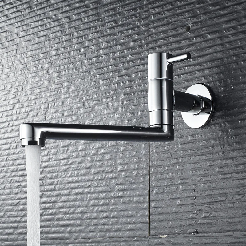 

Смеситель для раковины из нержавеющей стали 304, одинарный смеситель для холодной воды, кухонные смесители, настенный балкон, швабра для бассейна, кран для бассейна, брызгозащищенный