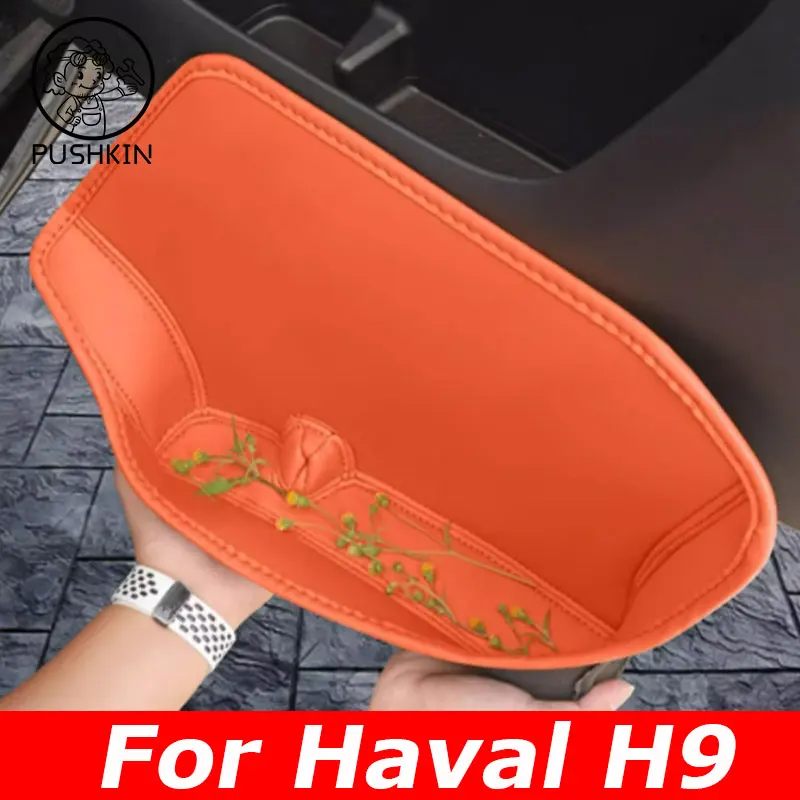 

For Haval H9 2nd 2024 2025 Car Styling Door Storage Box Front Rear Door Storage Box Interior Storage Box Auto Accessories