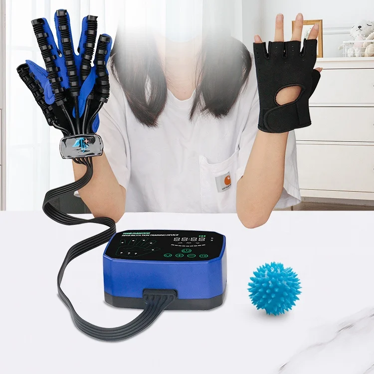 Nieuwe Beroerte Revalidatie Robot Handschoen Beroerte Hemiplegie Trainingsapparatuur Handfunctie Vingeroefening Fysiotherapie Apparatuur