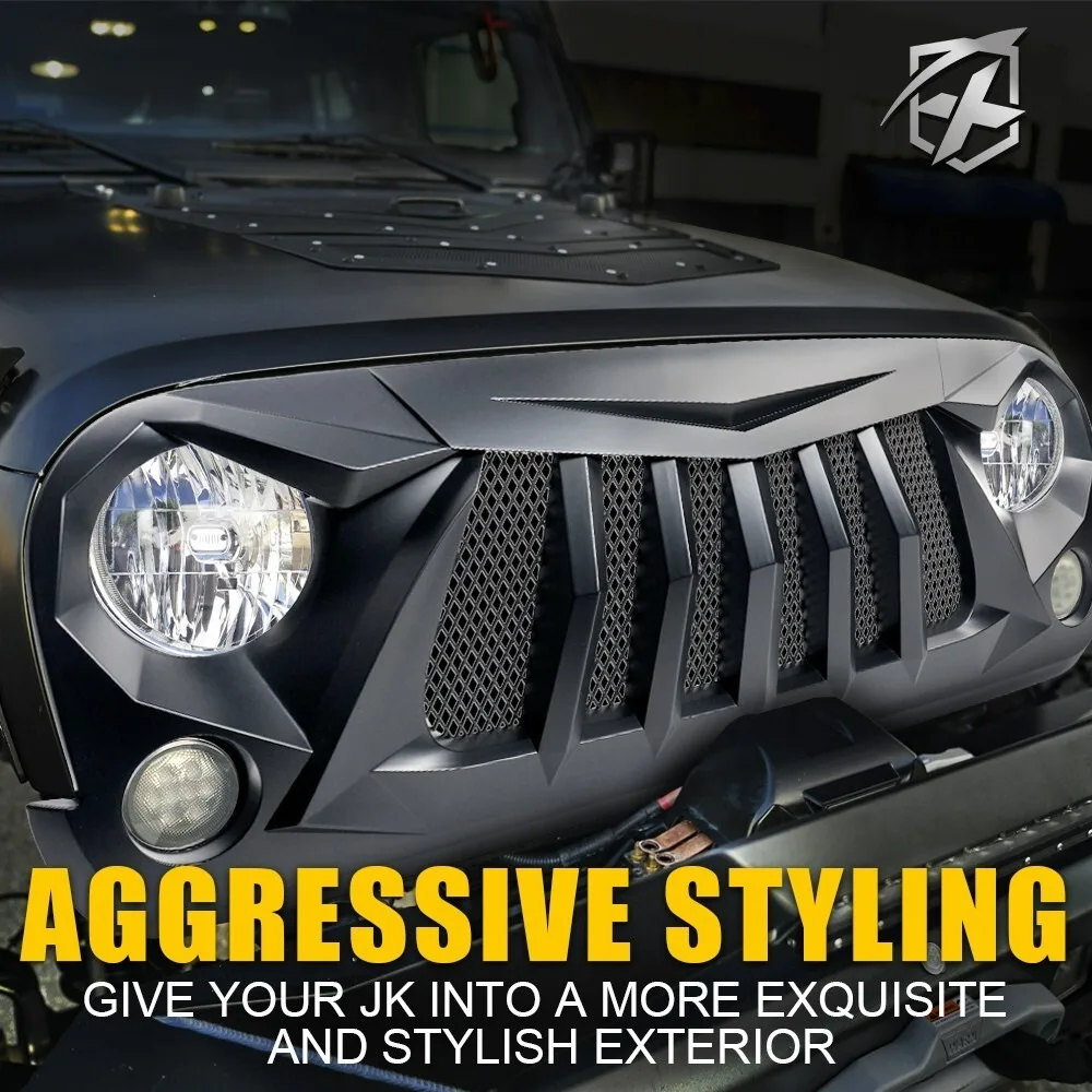 Jeep Wrangler Front Grille 2