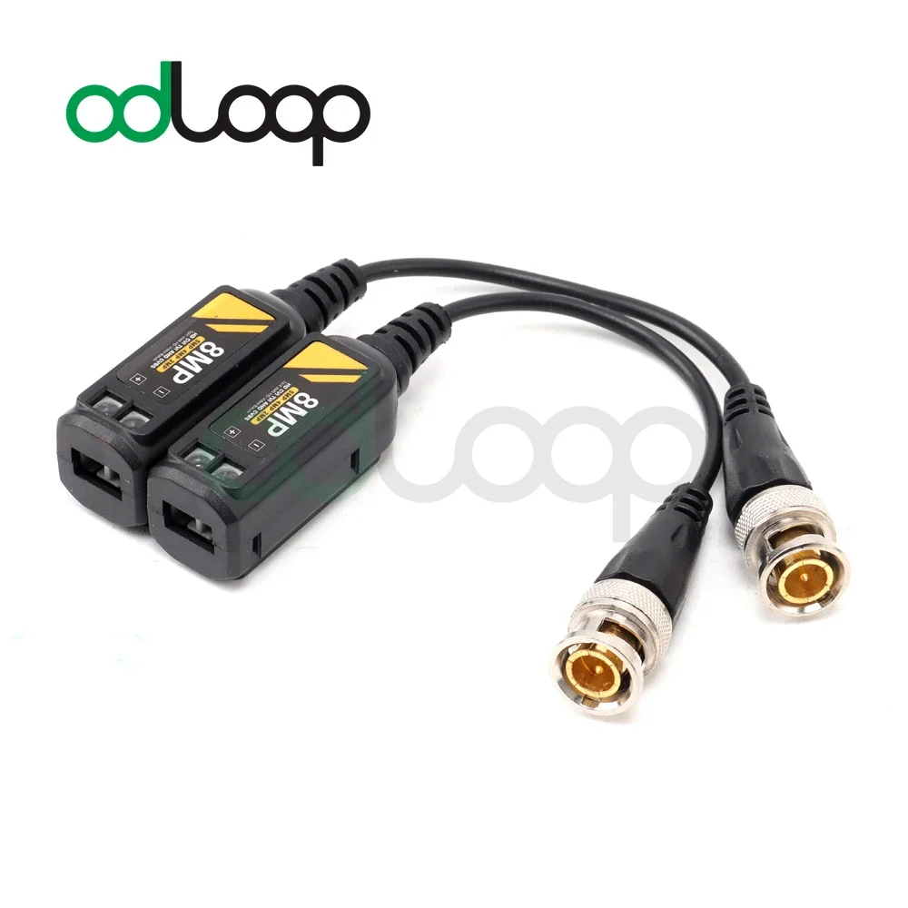 HD BNC Video Balun 4K 8MP 720H 1080P Twisted Transceivers UTP Cat5 HD CVI TVI AHD CVBS for CAMERA