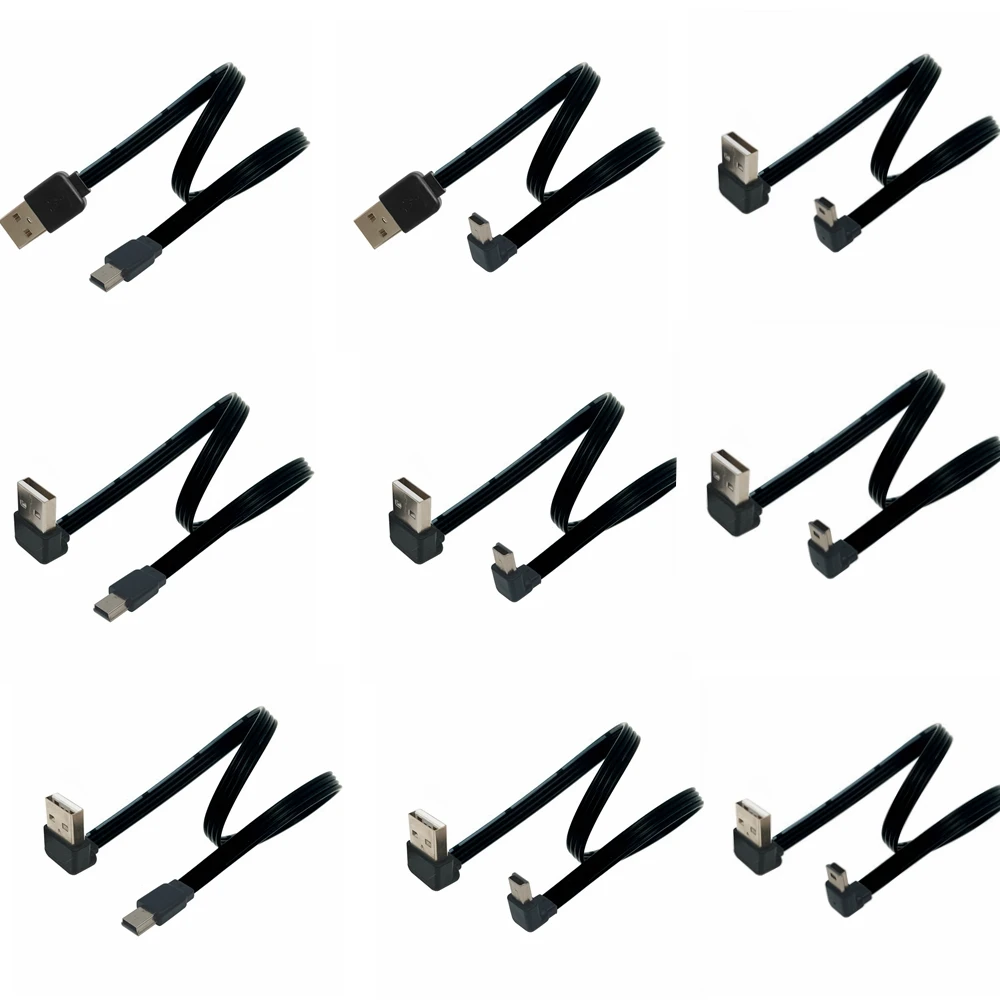 0,2 m Mini USB 2,0 Kabel 5Pin Mini USB zu USB Schnelle Daten Ladegerät Kabel für MP3 MP4 Player Auto DVR GPS Digital Kamera HD