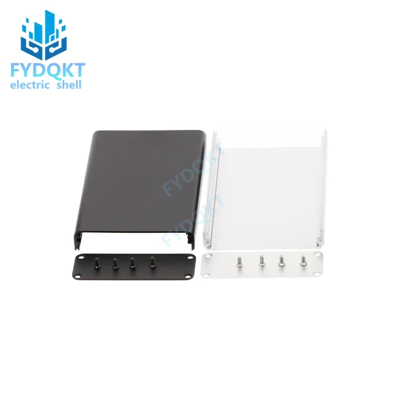 1pc Aluminum Enclosure Case Silver DIY Electronic Project Boxes PCB Instrument Metal Shell 100x71x26mm Battery box