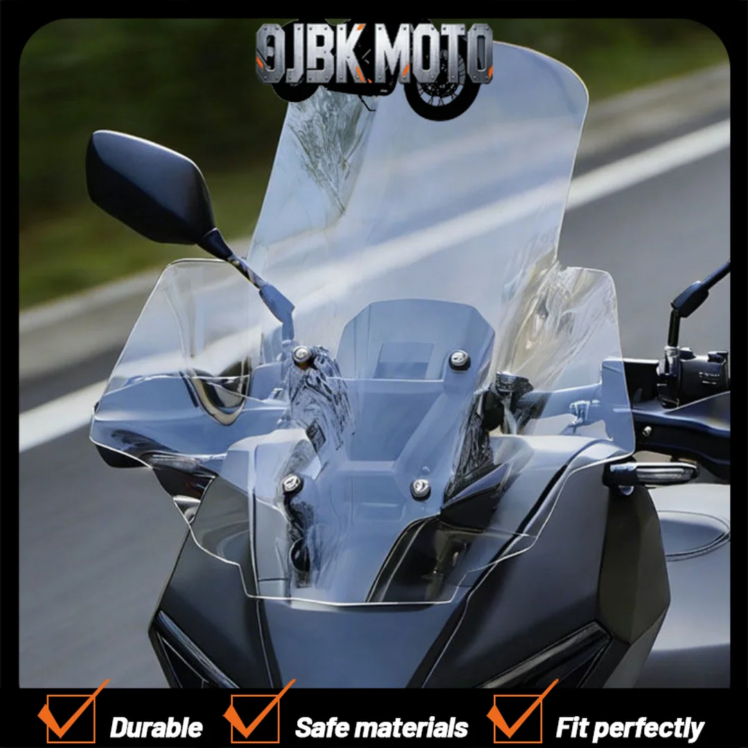 

For Sundiro Honda NS150XC front windshield modification, widening and transparent windshield modification motorcycle parts