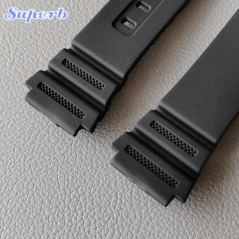 Correa de reloj de resina de 18mm para Casio AE1200/1300/A158/W/A168 /F-91W/F105/F108, pulsera de repuesto para reloj deportivo para hombre