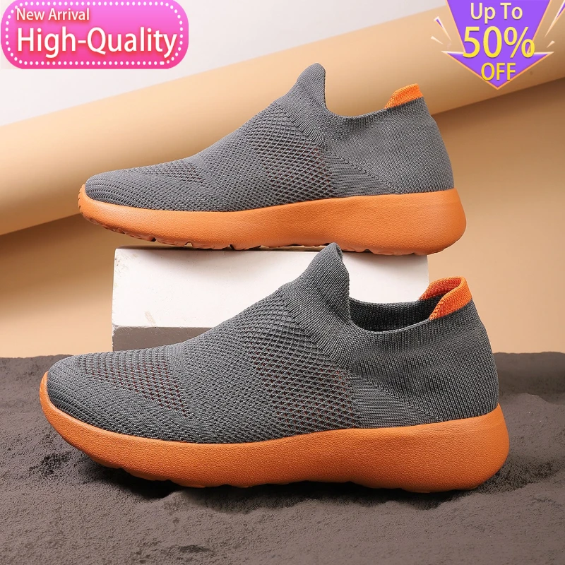 

2026 Hot Selling Summer Minimalist Mens Sports Shoes Lightweight Shock-absorbing Running Shoes Outdoor Anti Slip Walking Shoes