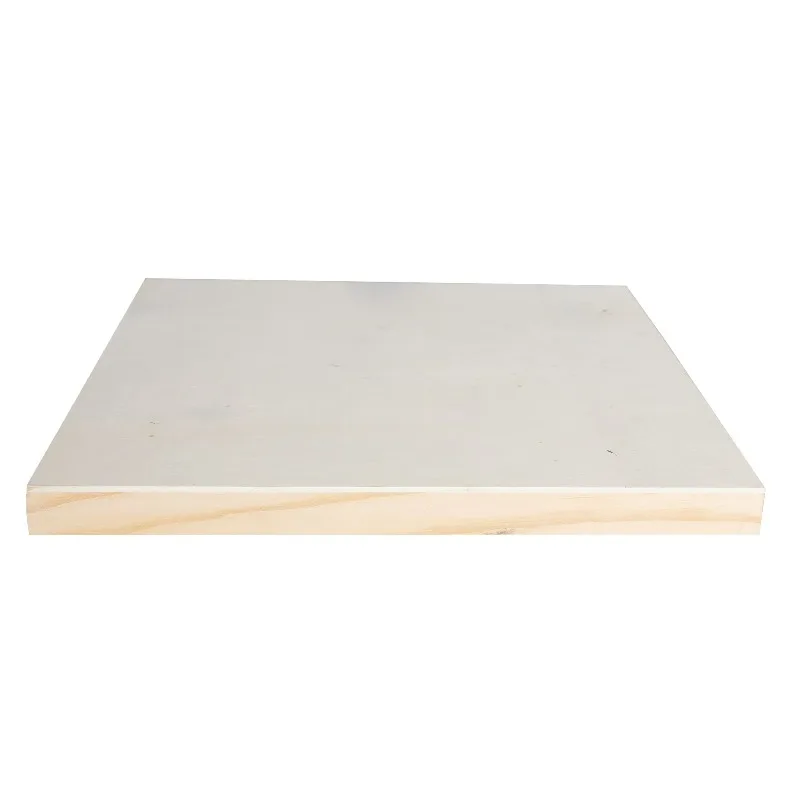 Unpainted Square Wood Panel