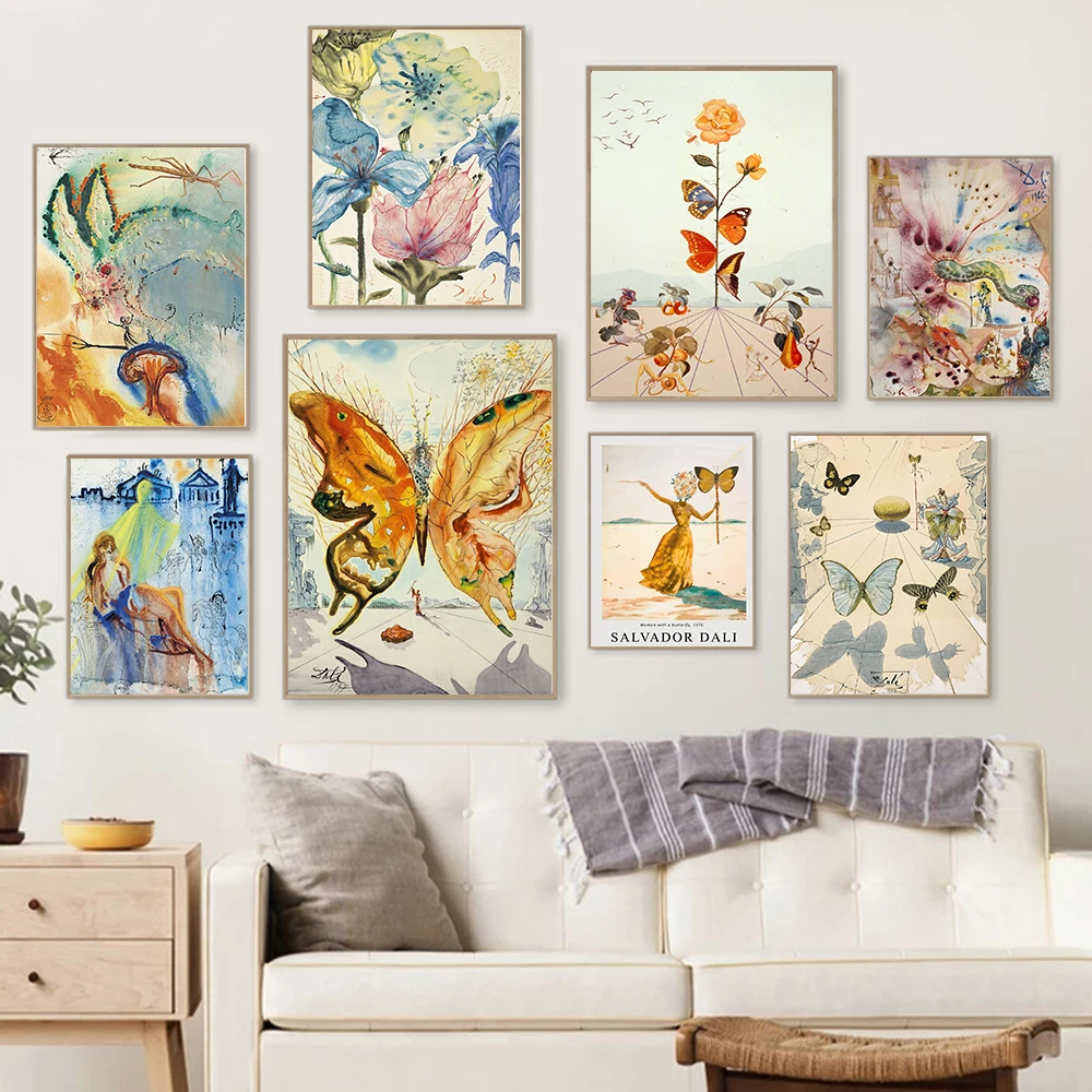 Salvador Dali Butterfly Apple: A Surrealist Masterpiece for Modern Interiors