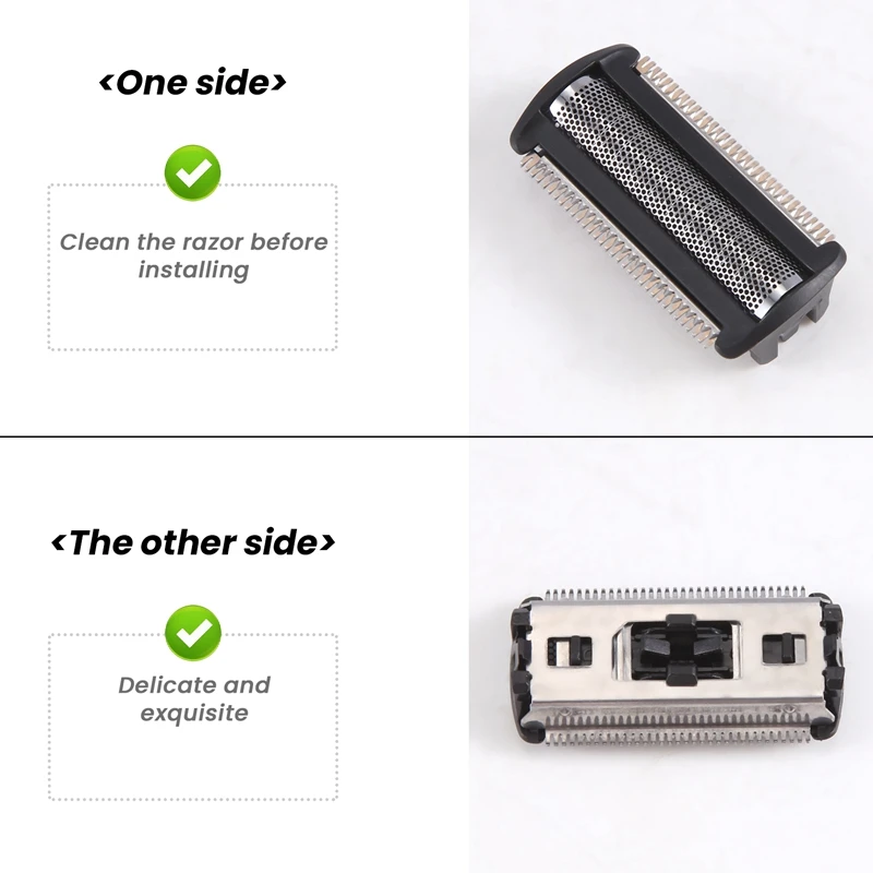 4PCS Shaver Head Replacement Trimmer for Bodygroom BG2024/5025 S11 YSS2 YSS3 Series-A99X