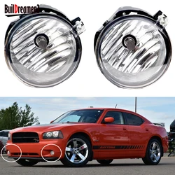 2 Pcs Car Right + Left Halogen Fog Light Accessories Replacement For Dodge Charger 2006 2007 2008 2009