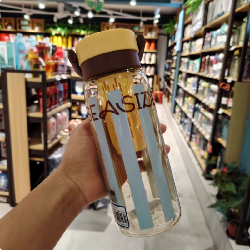 Highly Attractive Tritan Water Bottle for Men and Women Resistant To High Temperatures Perfect for School Use Hals Tea Cup