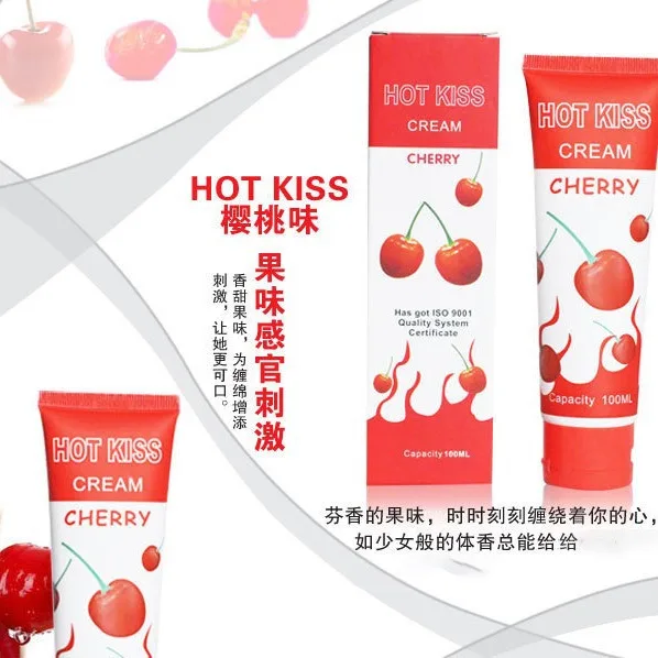 HotKiss-lubricante corporal para adultos, aceite sexual afrutado de 50ml/100ml, sabor a fruta, líquido de amor Vaginal y Anal, Gel de masaje para masturbación