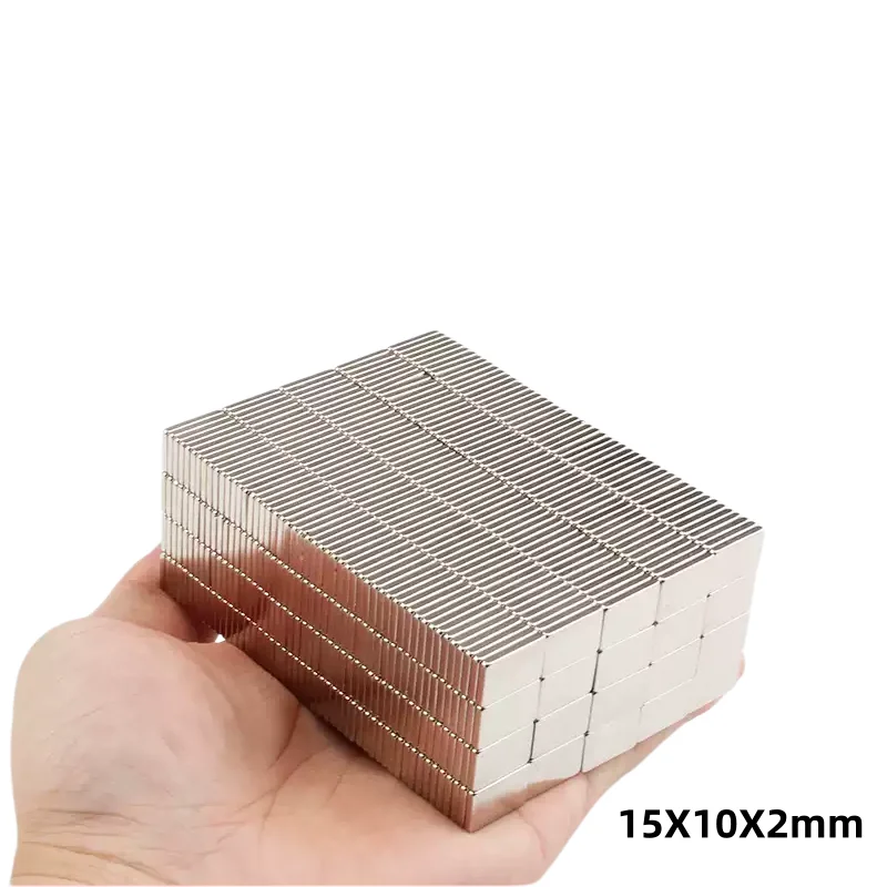 15x10x2 mm Block Powerful Magnet 15*10*2mm Bulk Sheet  Magnet 15x10x2mm For Home Refrigerators, Offices DIY 15*10*2