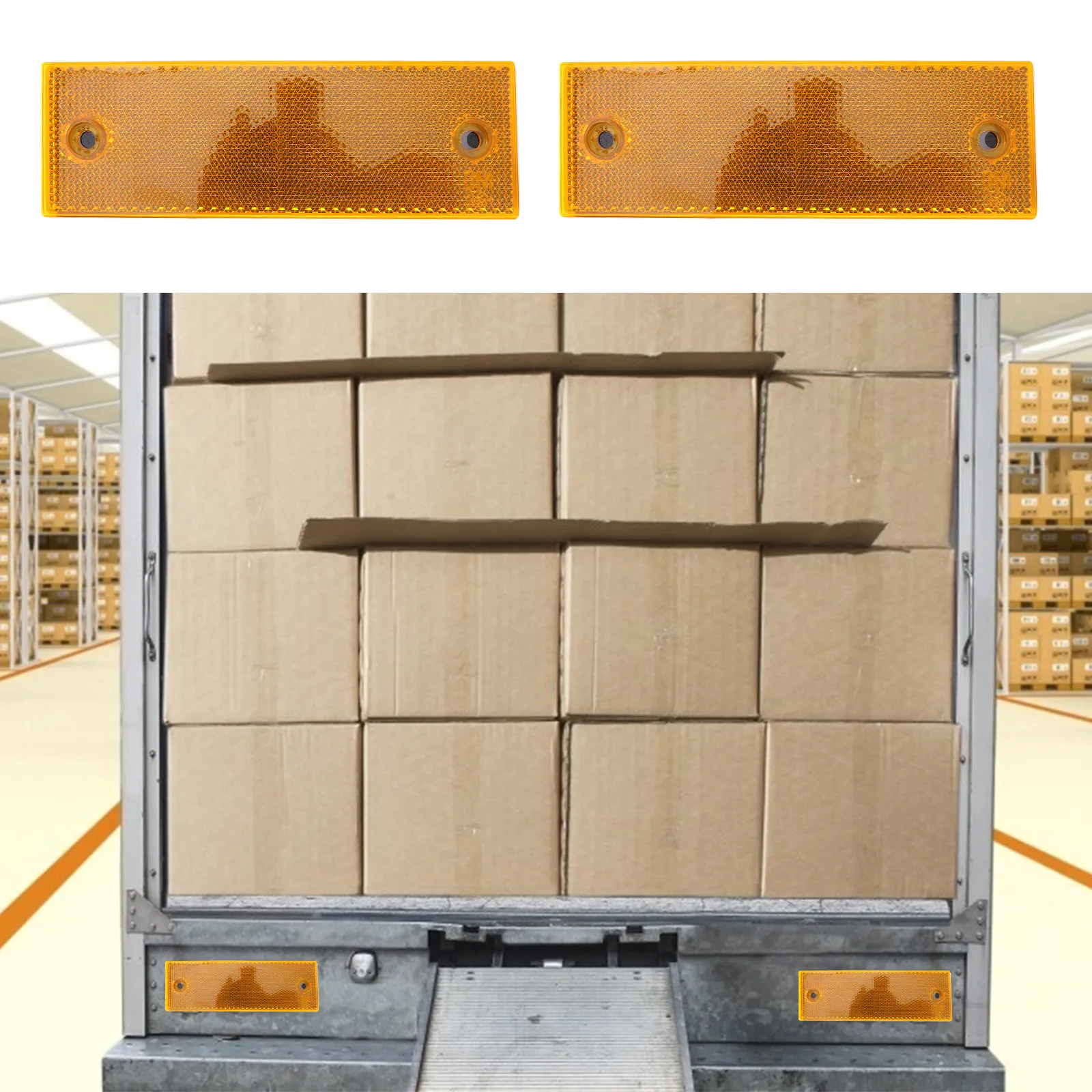 8Pcs Signs Reflecti…