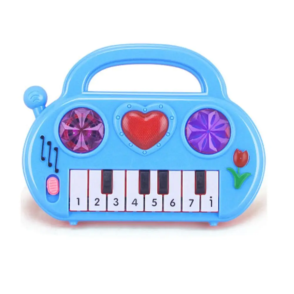 Multi-Color pädagogisches Spielzeug Geschenk Baby Kind elektronische Orgel Tastatur Klavier Spielzeug Musikinstrument Musikspielzeug