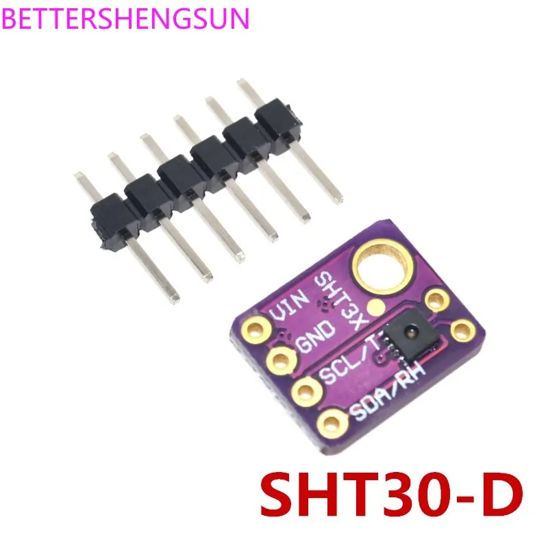 GY-SHT30-D module SHT30 digital temperature and humidity sensor module IIC interface SHT30-D